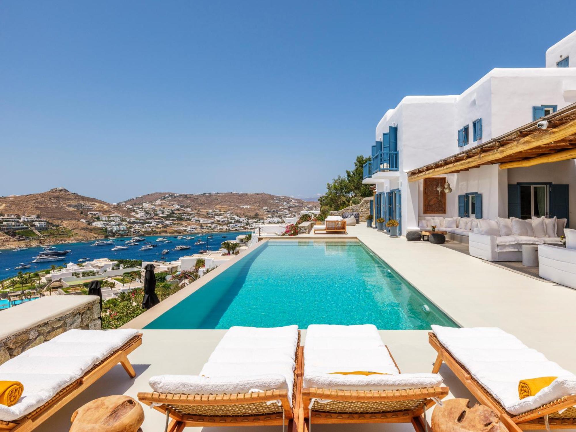 V&V Guest House - Luxury Suites Ornos  Exterior foto