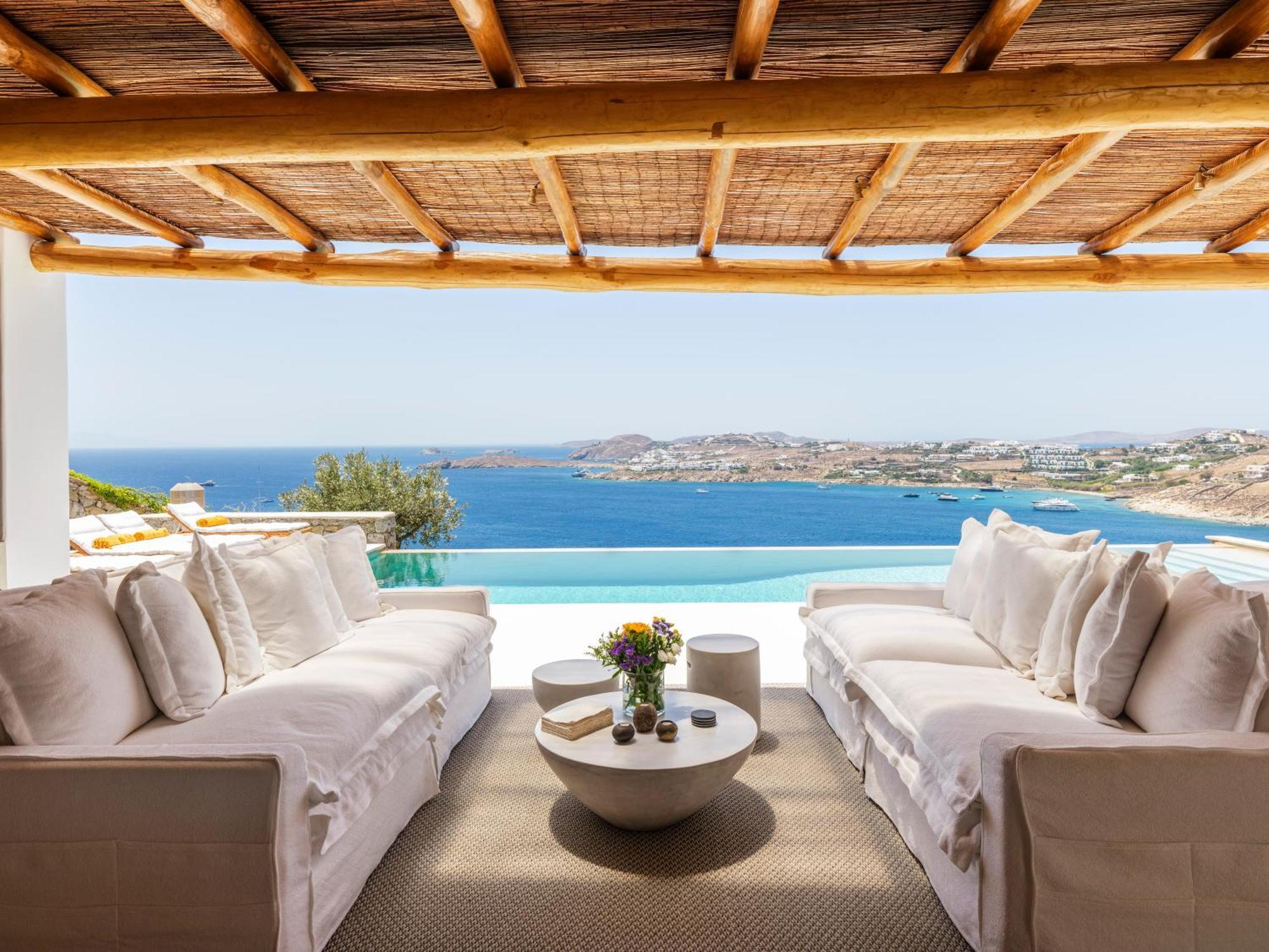 V&V Guest House - Luxury Suites Ornos  Exterior foto