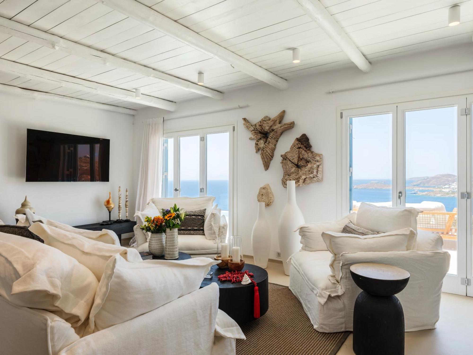 V&V Guest House - Luxury Suites Ornos  Exterior foto