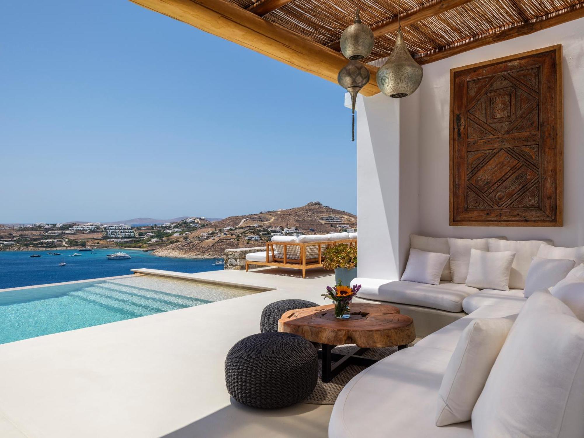 V&V Guest House - Luxury Suites Ornos  Exterior foto